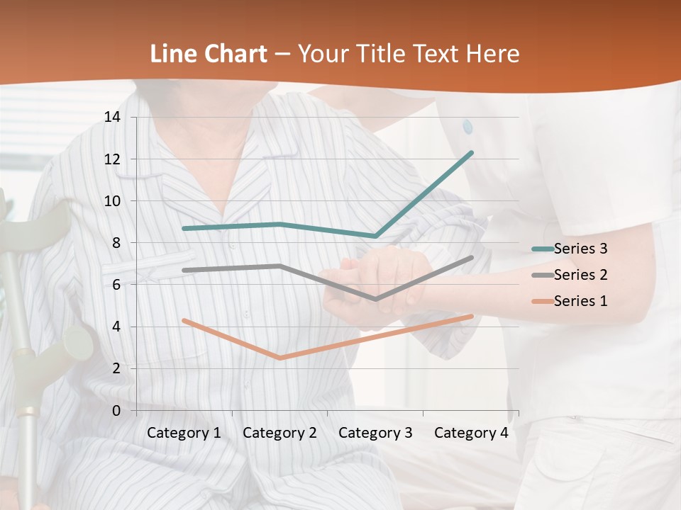 Woman Rehabilitation Hand PowerPoint Template
