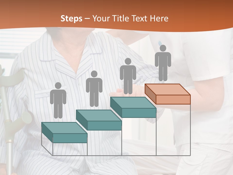 Woman Rehabilitation Hand PowerPoint Template