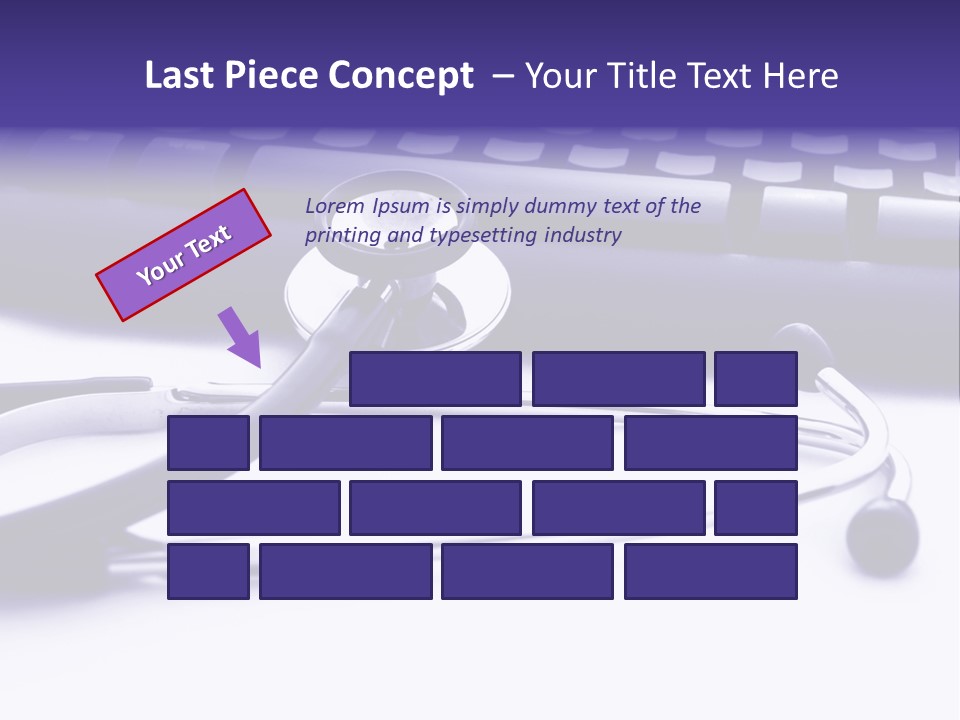 Notebook Inpatient Sick PowerPoint Template