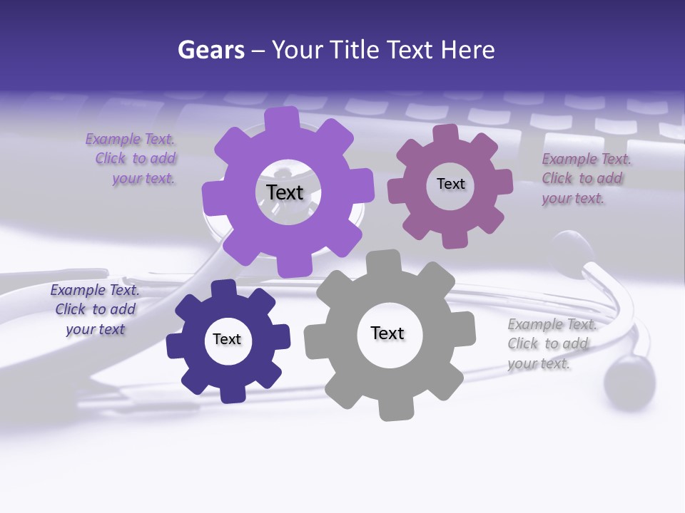 Notebook Inpatient Sick PowerPoint Template