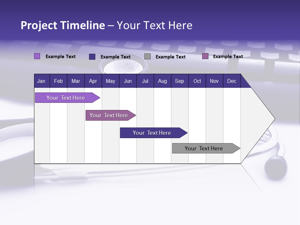 Notebook Inpatient Sick PowerPoint Template