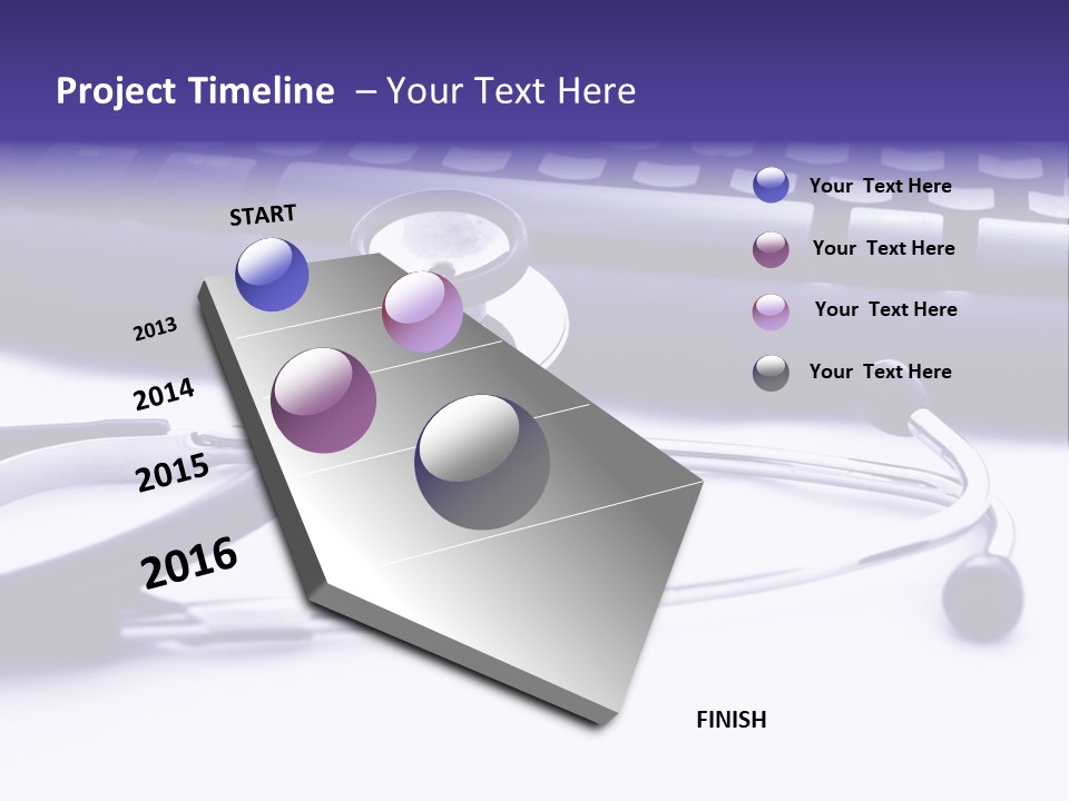 Notebook Inpatient Sick PowerPoint Template