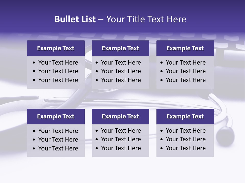 Notebook Inpatient Sick PowerPoint Template