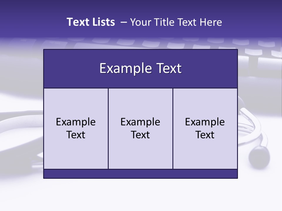 Notebook Inpatient Sick PowerPoint Template