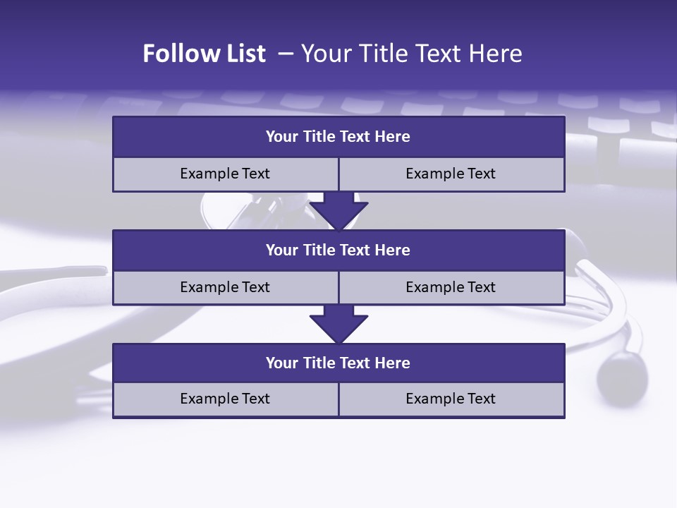 Notebook Inpatient Sick PowerPoint Template