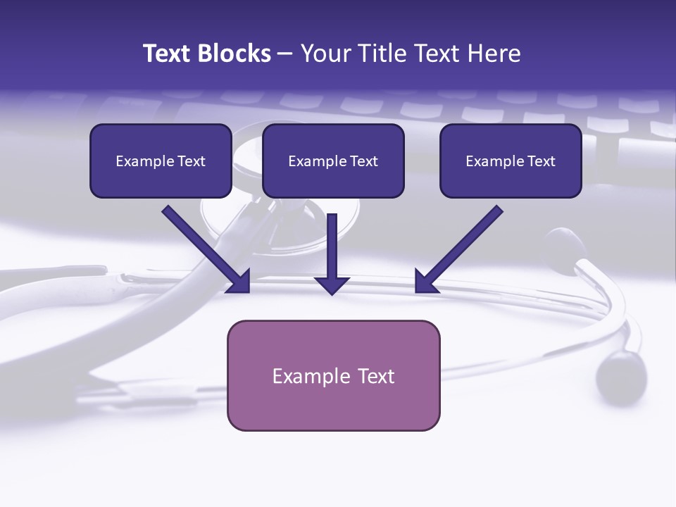 Notebook Inpatient Sick PowerPoint Template