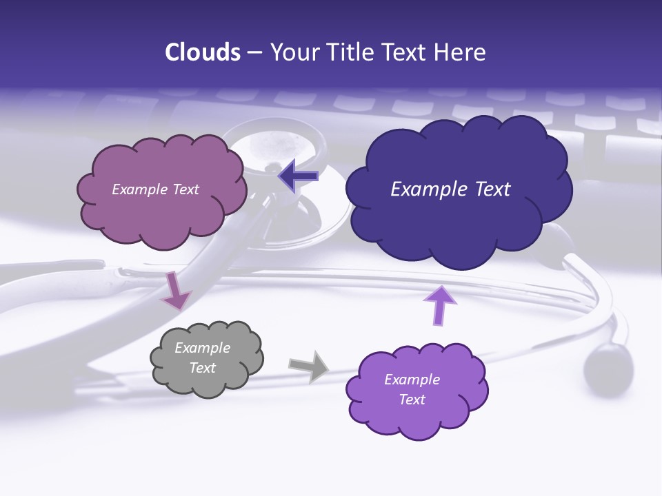 Notebook Inpatient Sick PowerPoint Template