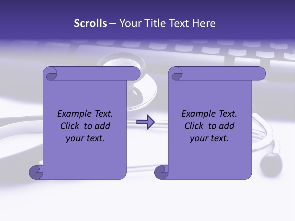 Notebook Inpatient Sick PowerPoint Template