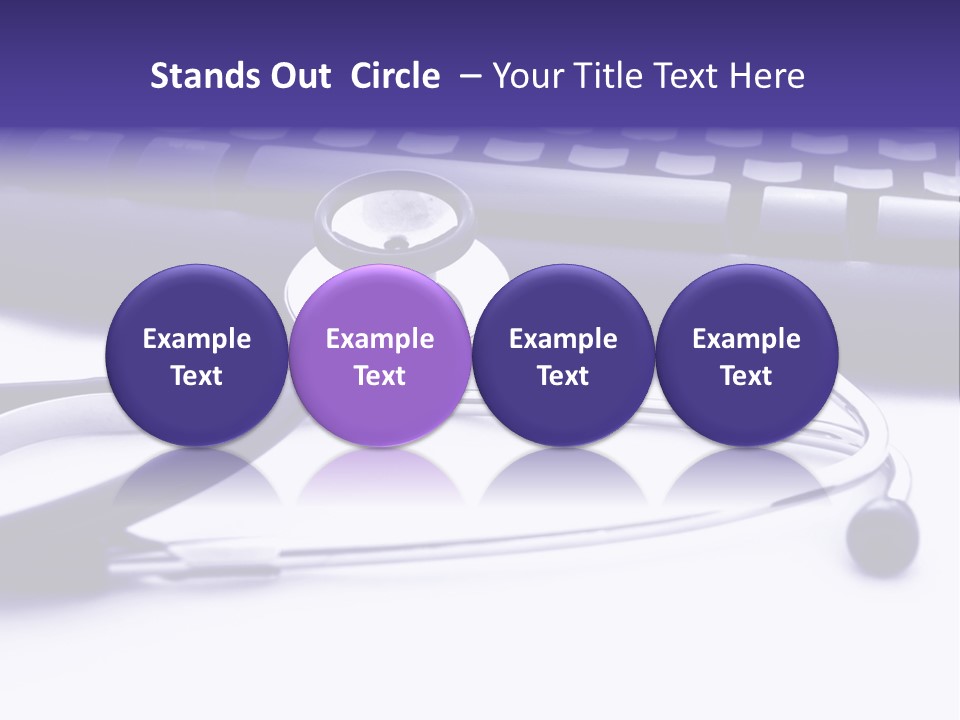 Notebook Inpatient Sick PowerPoint Template