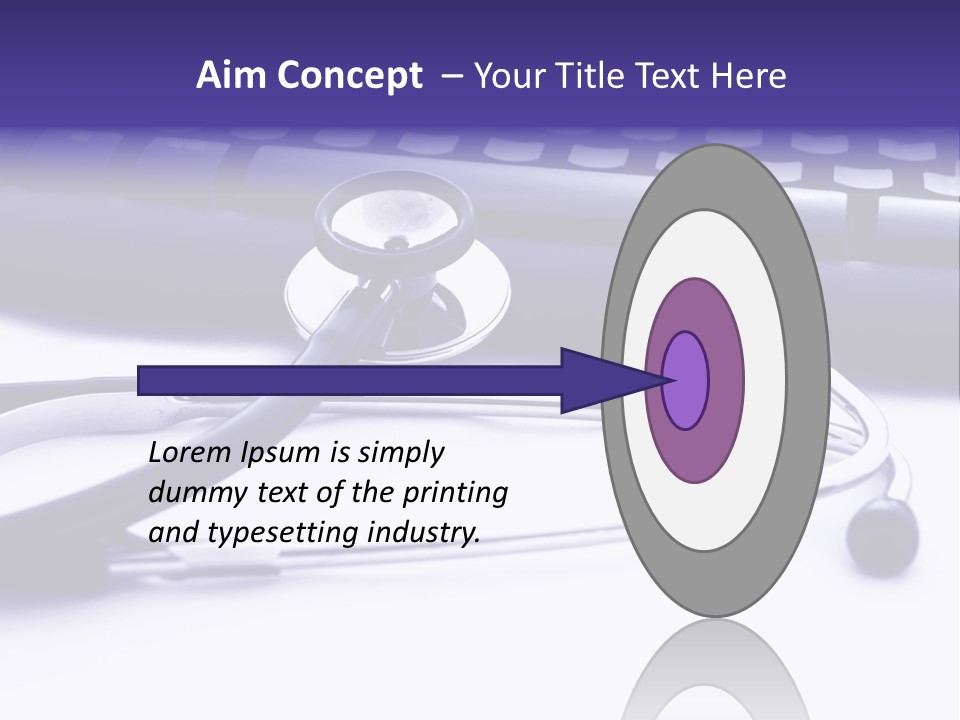 Notebook Inpatient Sick PowerPoint Template