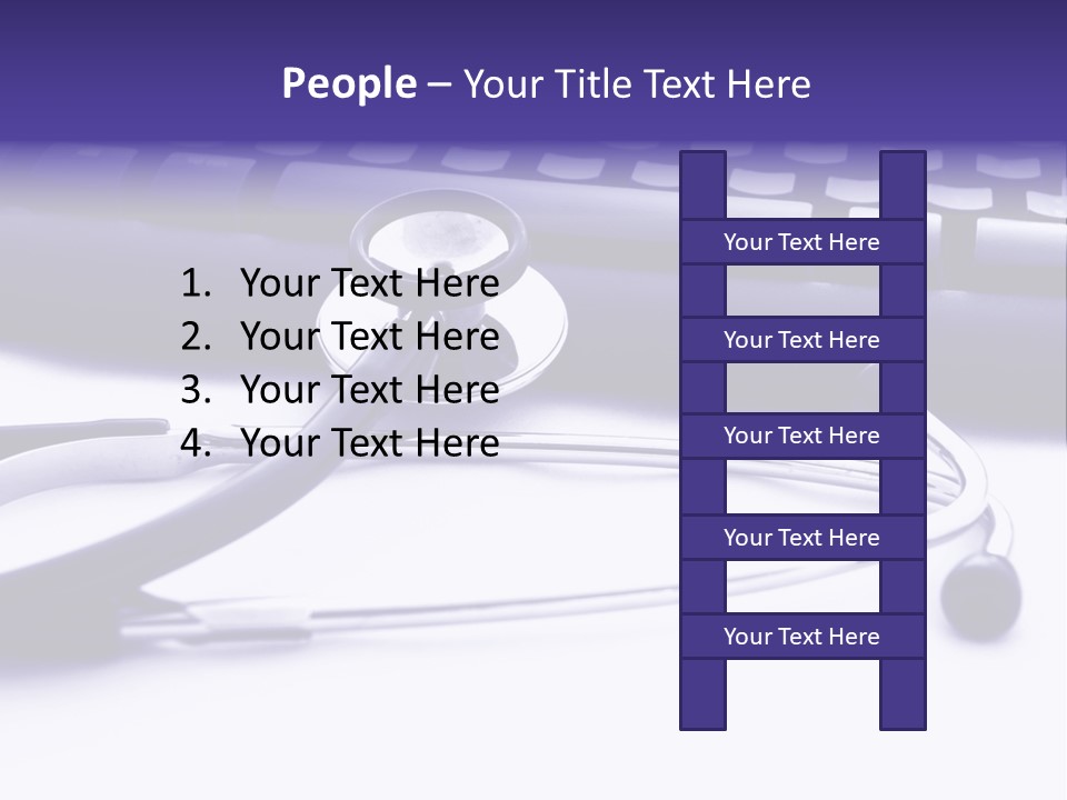 Notebook Inpatient Sick PowerPoint Template