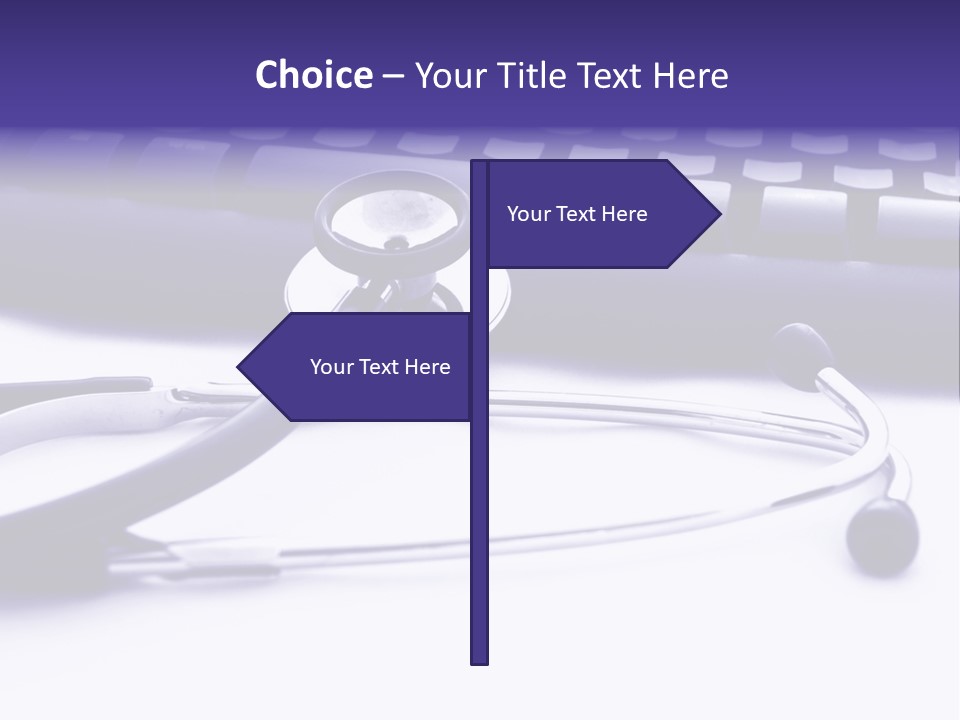 Notebook Inpatient Sick PowerPoint Template