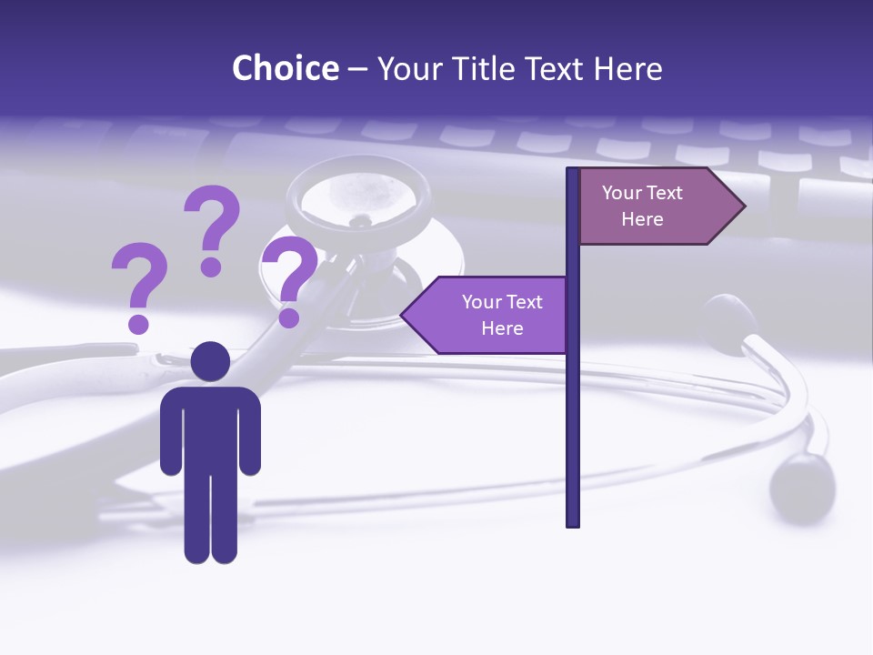 Notebook Inpatient Sick PowerPoint Template