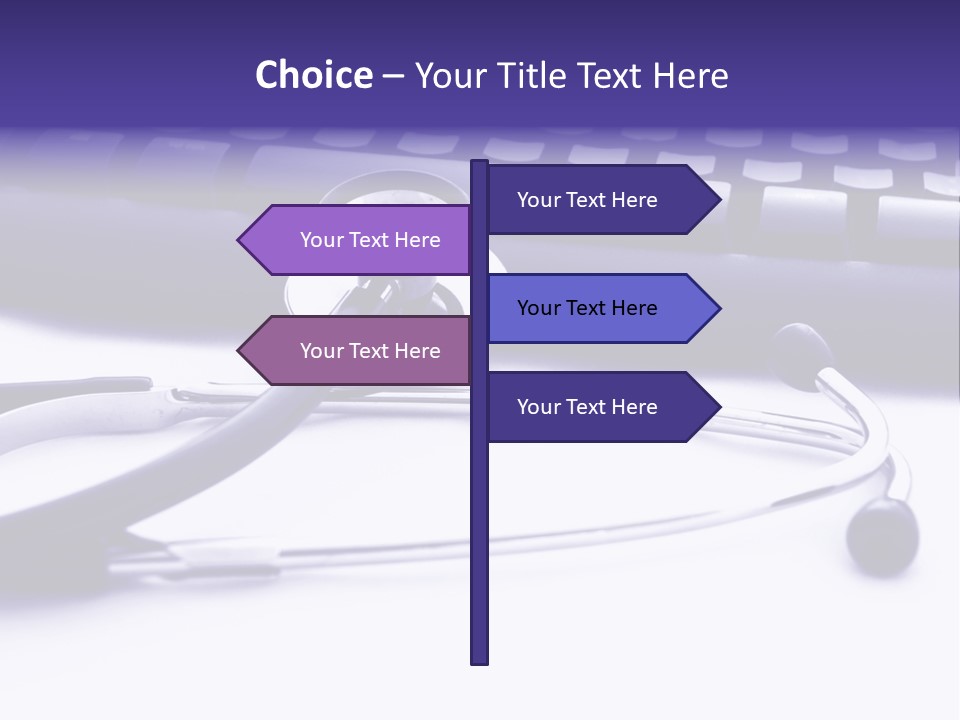 Notebook Inpatient Sick PowerPoint Template
