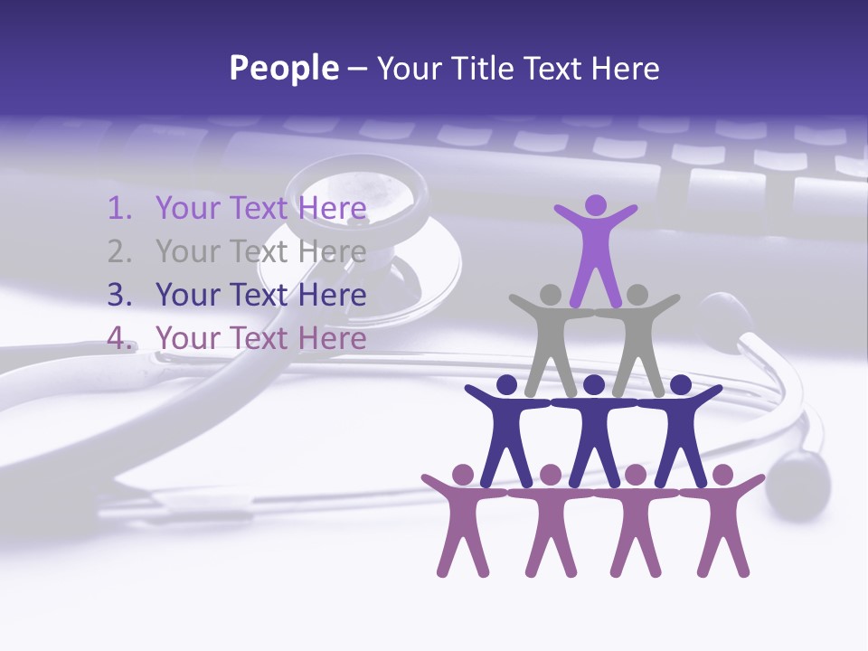 Notebook Inpatient Sick PowerPoint Template