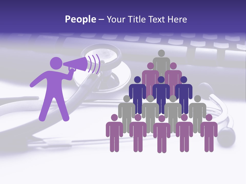 Notebook Inpatient Sick PowerPoint Template