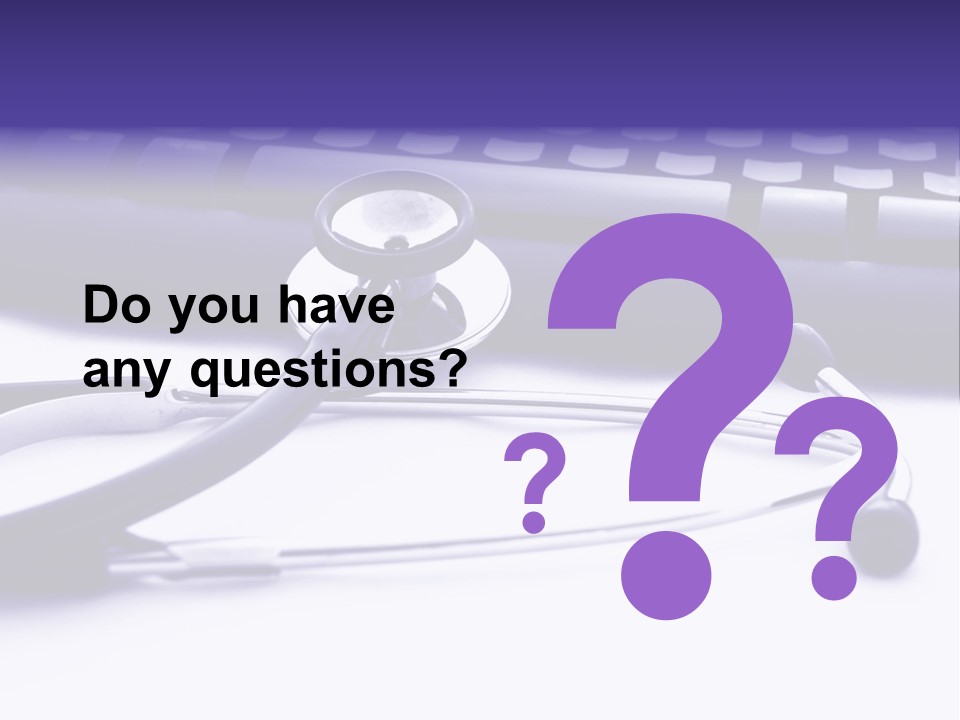 Notebook Inpatient Sick PowerPoint Template