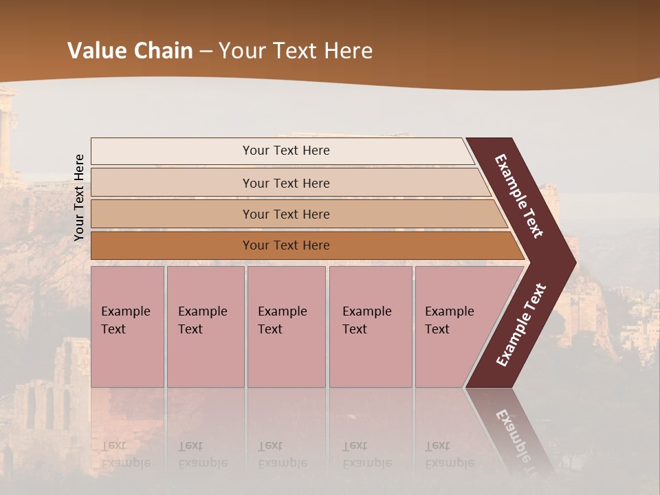 Old Civilization Acropolis PowerPoint Template