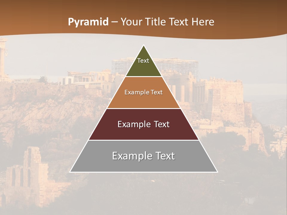 Old Civilization Acropolis PowerPoint Template