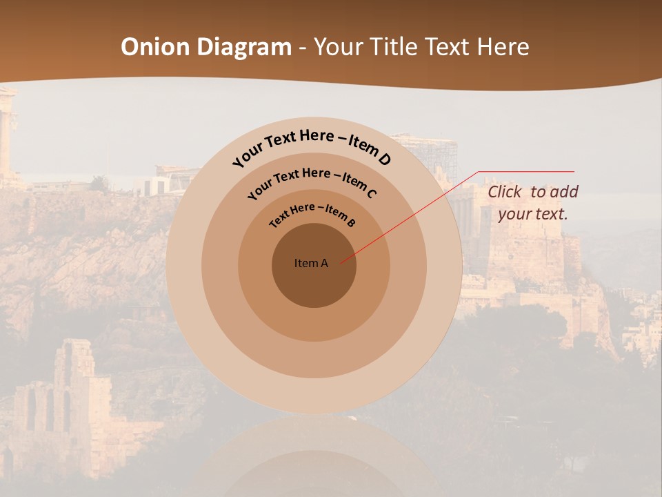 Old Civilization Acropolis PowerPoint Template