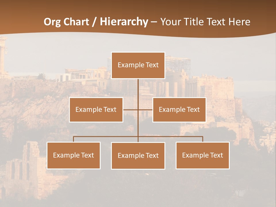 Old Civilization Acropolis PowerPoint Template
