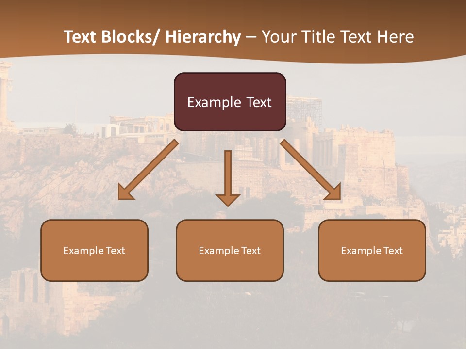 Old Civilization Acropolis PowerPoint Template