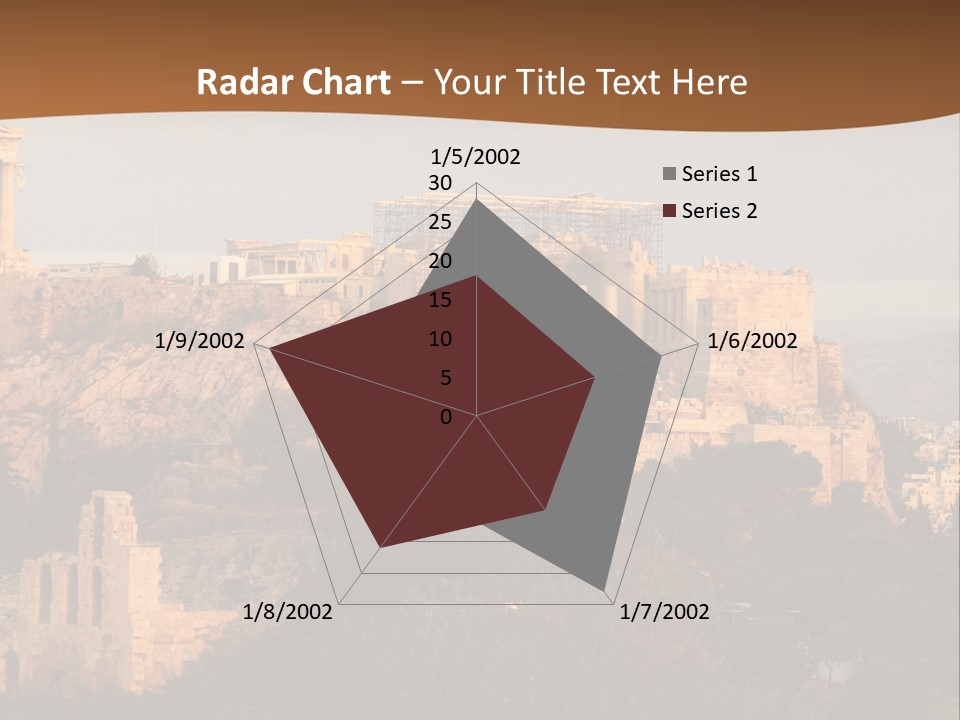 Old Civilization Acropolis PowerPoint Template