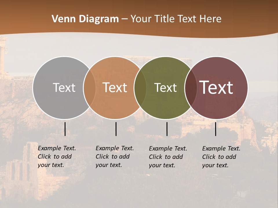 Old Civilization Acropolis PowerPoint Template