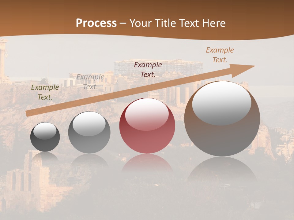 Old Civilization Acropolis PowerPoint Template