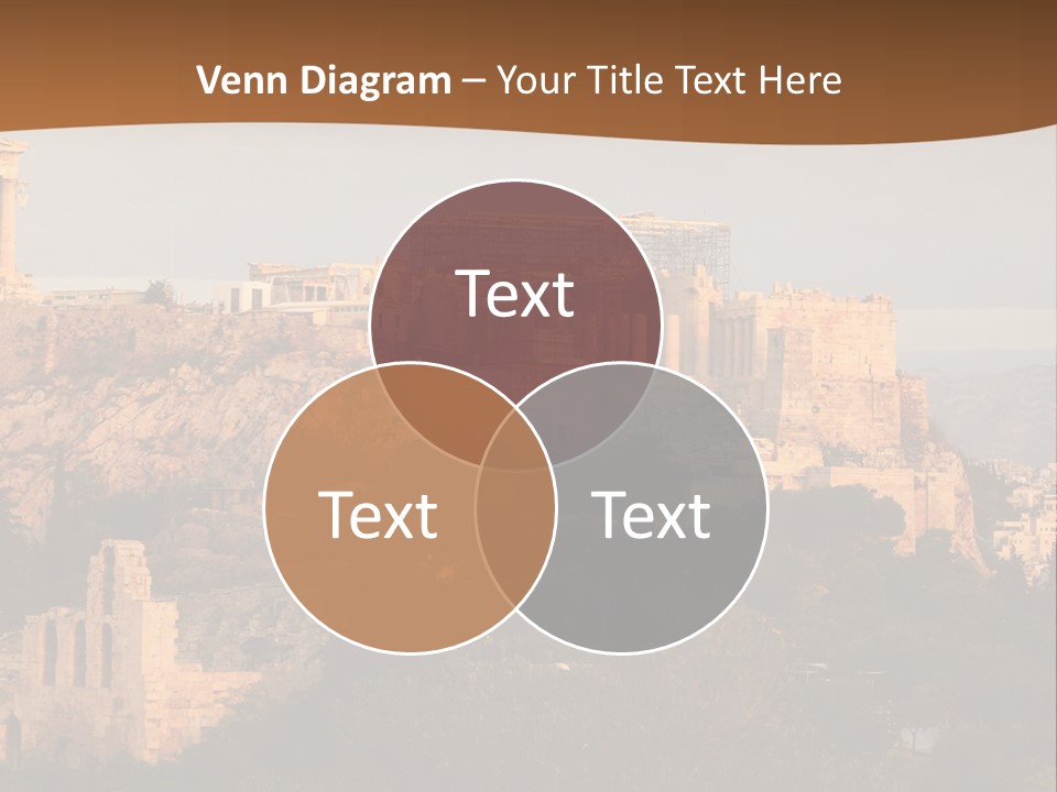 Old Civilization Acropolis PowerPoint Template