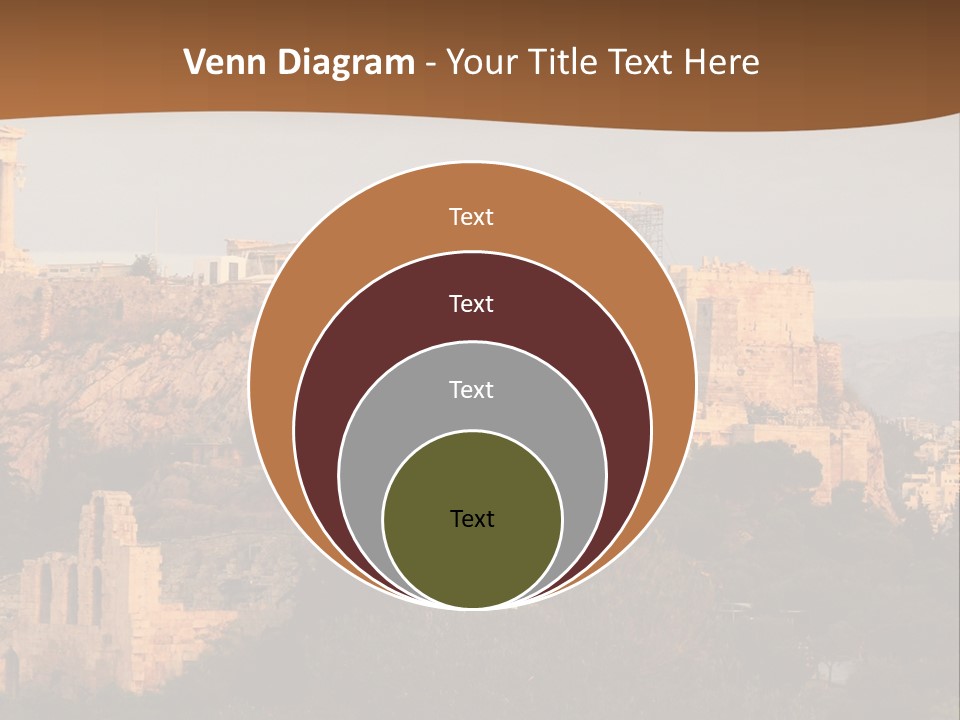 Old Civilization Acropolis PowerPoint Template