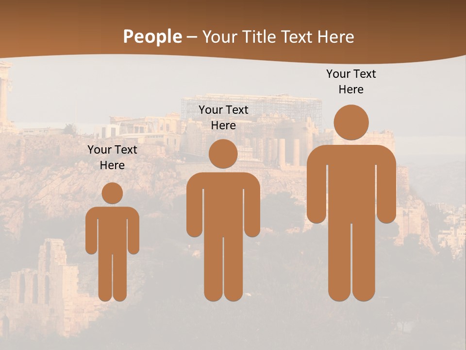 Old Civilization Acropolis PowerPoint Template