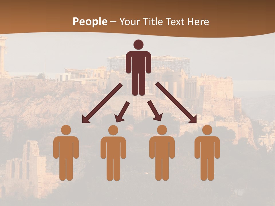 Old Civilization Acropolis PowerPoint Template