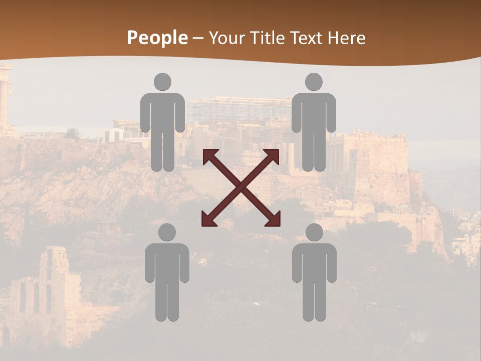 Old Civilization Acropolis PowerPoint Template