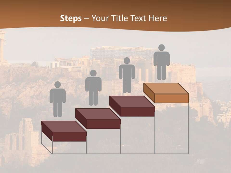 Old Civilization Acropolis PowerPoint Template