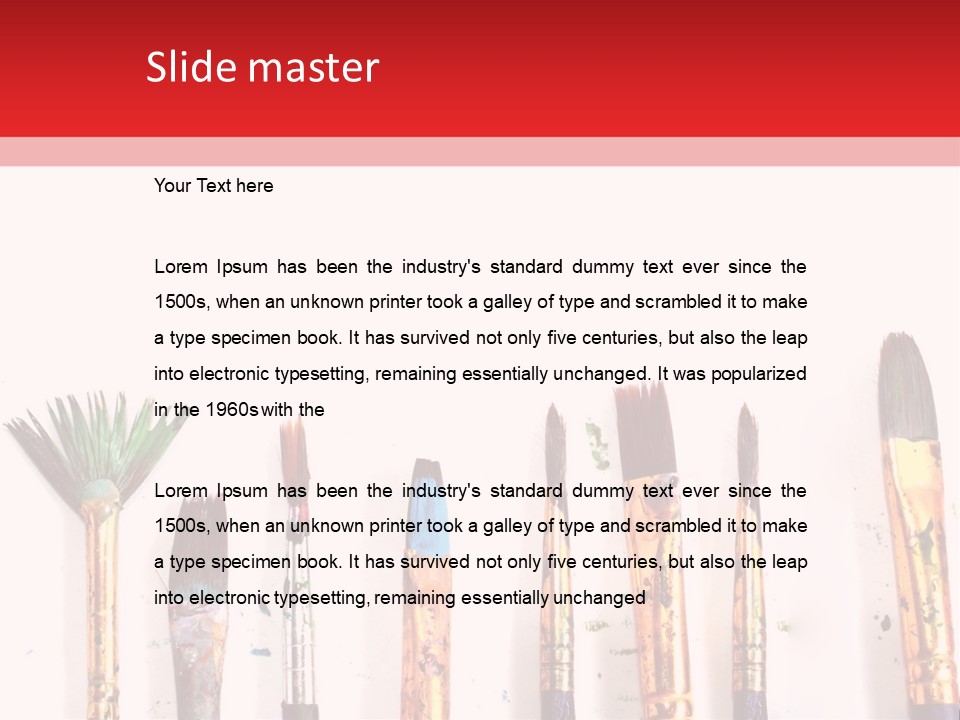 Set Yellow Palette PowerPoint Template