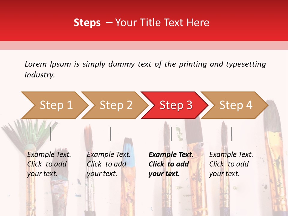 Set Yellow Palette PowerPoint Template
