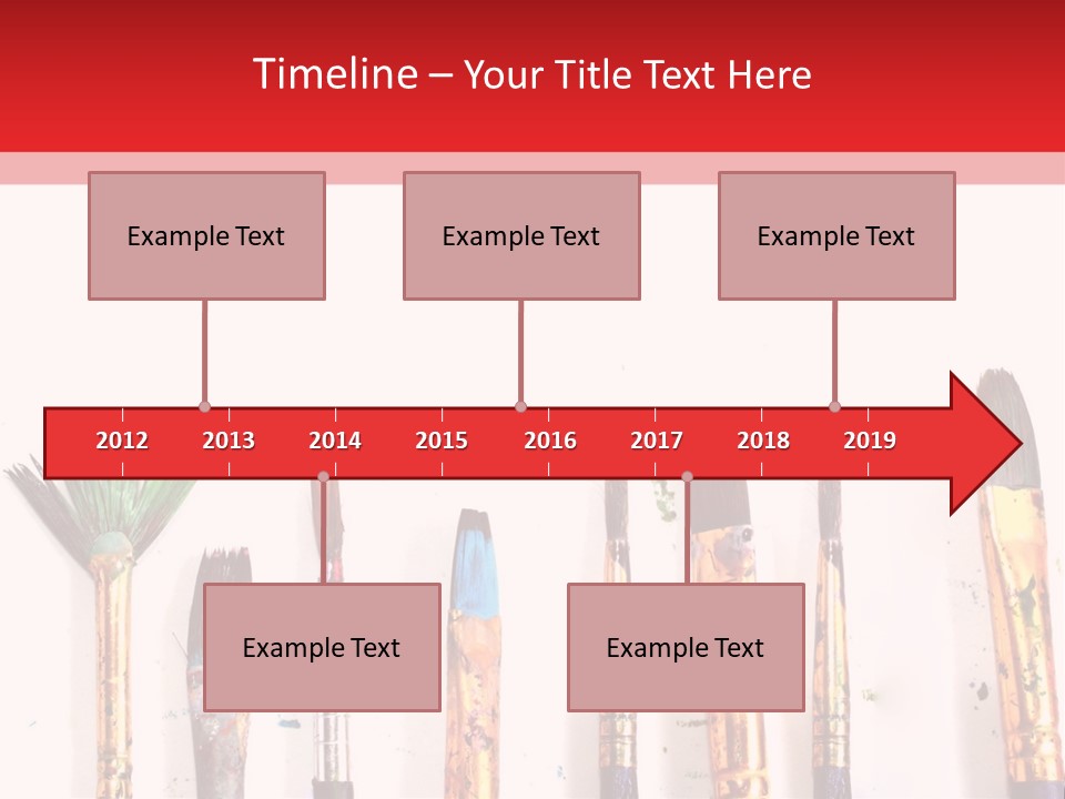 Set Yellow Palette PowerPoint Template