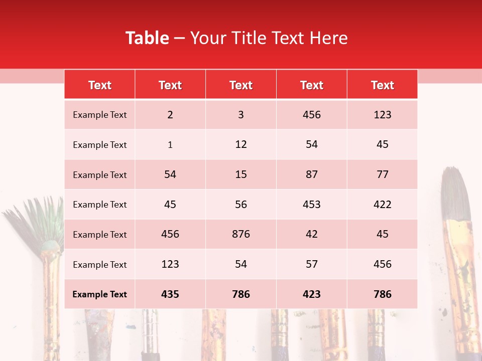 Set Yellow Palette PowerPoint Template