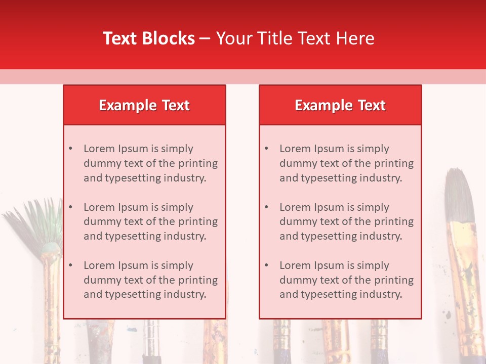 Set Yellow Palette PowerPoint Template