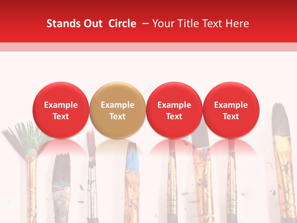 Set Yellow Palette PowerPoint Template