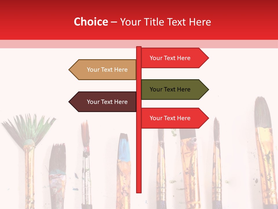 Set Yellow Palette PowerPoint Template