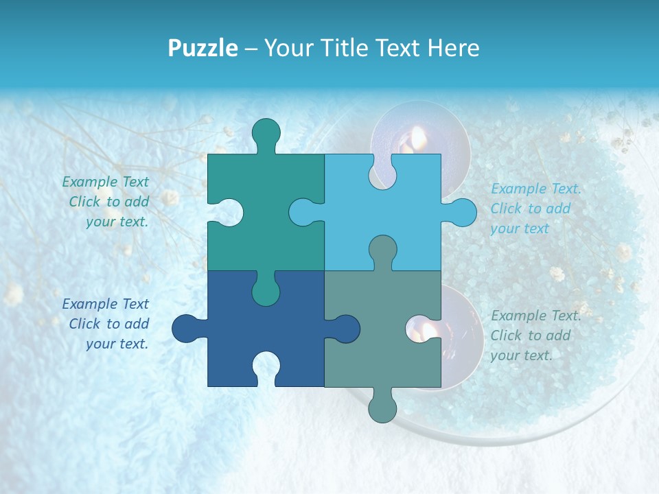 Aqua Medicine Sauna PowerPoint Template