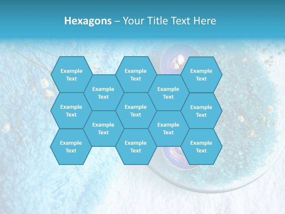 Aqua Medicine Sauna PowerPoint Template