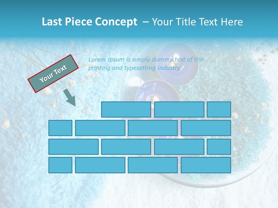 Aqua Medicine Sauna PowerPoint Template