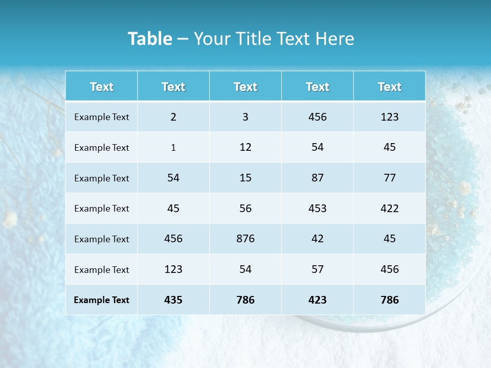 Aqua Medicine Sauna PowerPoint Template