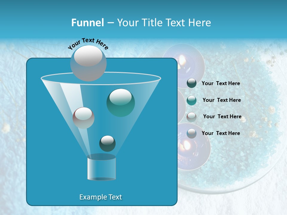 Aqua Medicine Sauna PowerPoint Template