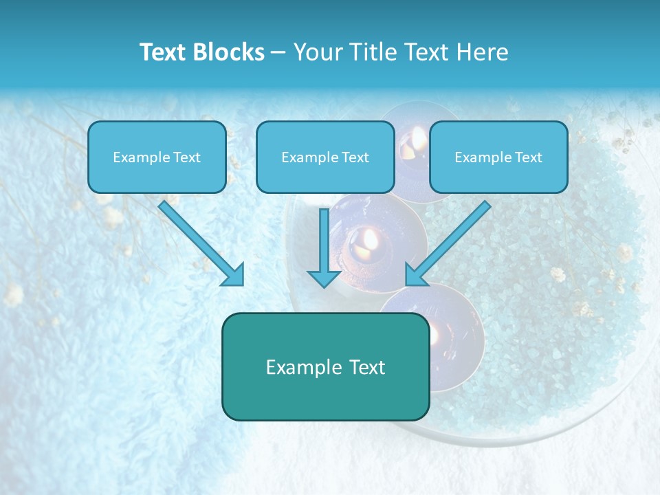 Aqua Medicine Sauna PowerPoint Template