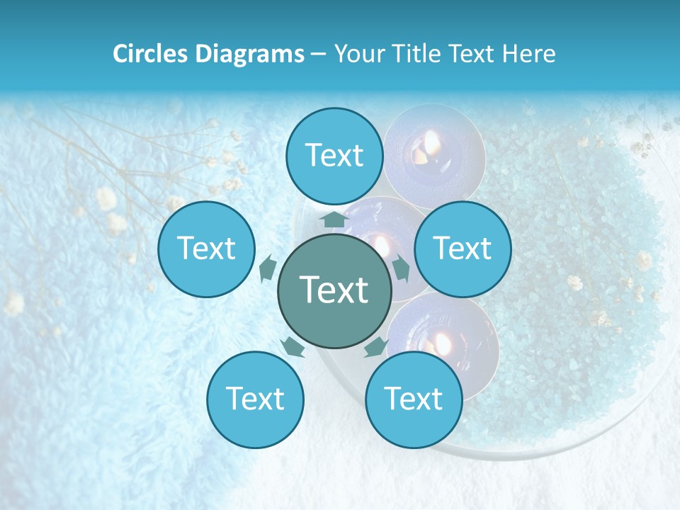 Aqua Medicine Sauna PowerPoint Template