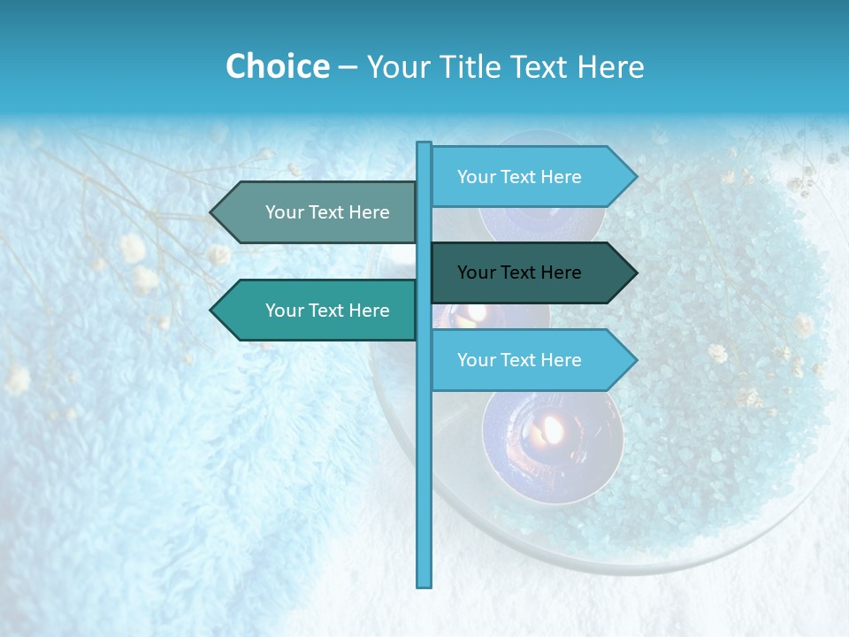 Aqua Medicine Sauna PowerPoint Template